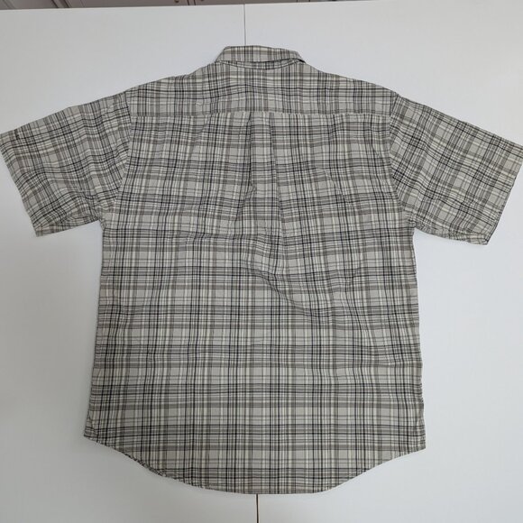 Walt Disney World Short Sleeve Button Down Men's Plaid Shirt - Size M - Picture 3 of 10